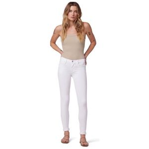 Hudson White Nico Super Skinny Jeans Size 25